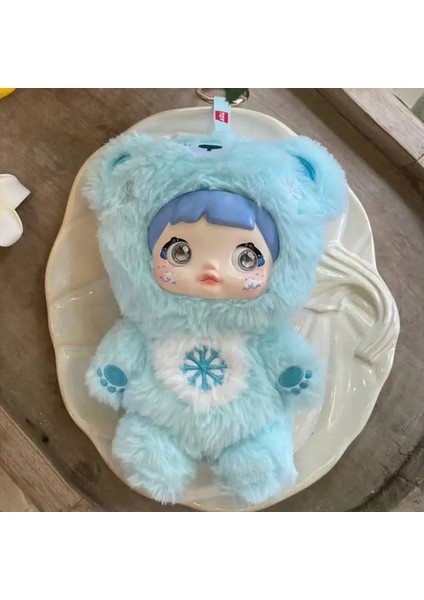 Kutu Nommi Sevgileri Asla Bitmeyen Seri Sevimli Vinil Bebek Li Çanta Kawaii Nommi Anime Figür Çantası Kolye Sürpriz Toycolor: 1 Kutu (Yurt Dışından)