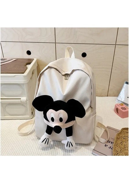 Ünlü Disney Mickey Mouse Sırt Çantası Zarif Basit Büyük Kapasiteli Unisex Rucksack Hafif Okul Çantası Depolama Bagcolor: B (Yurt Dışından) fiyatları