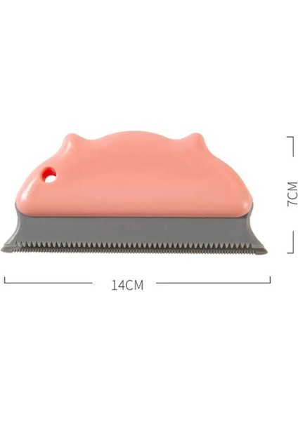 Kedi Fırça Silikon Kedi Fırçası Pet Saç Çıkartma Masaj Kediler Tombullar Evcil Hayvan Bakım Kanepe Kumaş Temizlik Araçları Fırçalar Pet Ürünleri Renk: Pembe (Yurt Dışından)