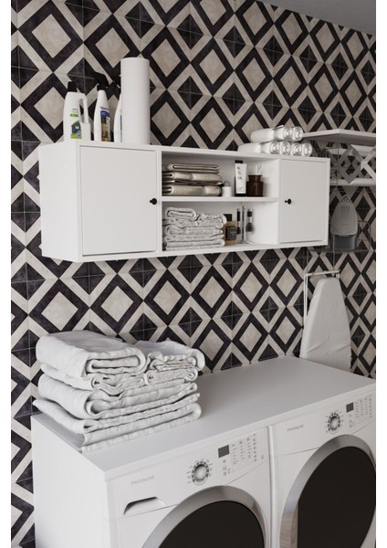 Loya 120 cm Banyo Dolabı Üst Modülü Beyaz fiyatları