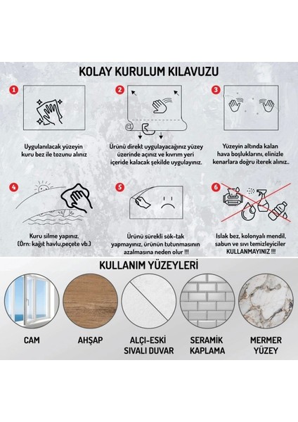 100X100CM Statik Kağıt Renkli Çarpım Tablosu (5047) fırsatları