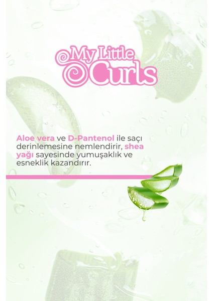 My Little Curls Çocuklar Için Bukle Belirginleştirici Durulanmayan Saç Bakım Kremi 300ML fırsatları