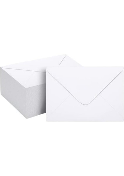 Elitstore Beyaz Mektup Zarfı 90 Gr. 11.4 cm x 16.2 cm 100'LÜ Paket modelleri