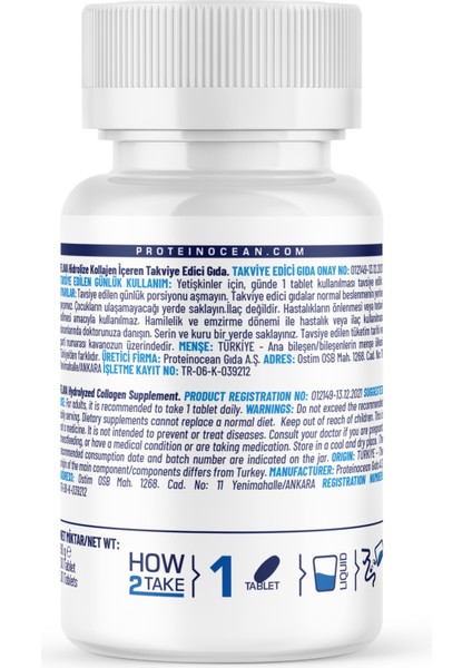 Collagen+Hyaluronic Acid - 30 Tablet x 3 Adet modelleri