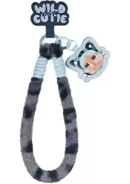 Otantik Crybaby Leopard Cat Serisi Cep Telefonu Halat Kutusu Modaya Oy Ver Friendscolor'a Vermek Için Zarif Kolye: 1 Pcs (Yurt Dışından)
