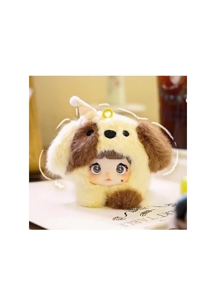 Kutu Nommi Loveless Asla Bitmeyen Seri Sevimli Vinil Peluş Bebek Li Çanta Kawaii Nommi Anime Figür Çantası Kolye Sürpriz Oyuncak Renk: Puddy - V4 (Yurt Dışından)