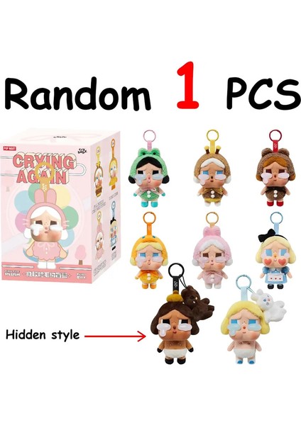 Çoğaltma Yeni Crybaby Crying Again Seri Serisi Kutu Vinil Yüz Bebek Kolye Anahtarları Dekorasyon Peluş Oyuncak Sürpriz Hediye Kilo: Random 1pcs/boyut: 18CM (Yurt Dışından)