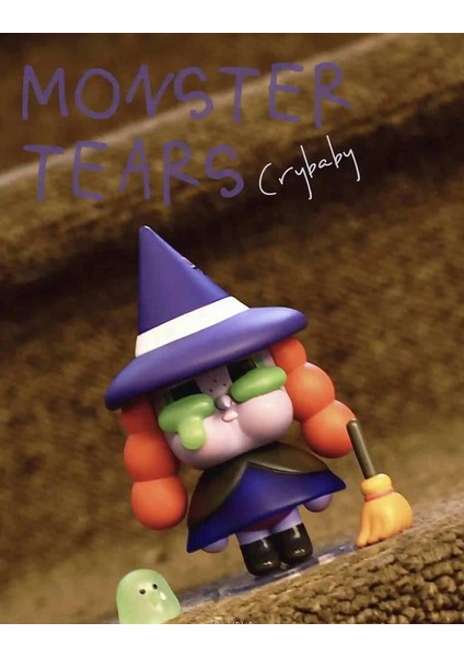Crybaby Monster Gözyaşları Serisi Kutu Oyuncaklar Anime Action Figür Caixa Caja Sürpriz Li Kutu Model Model Kızlar Hediye Oyuncakları Renk: Onay I (Yurt Dışından)