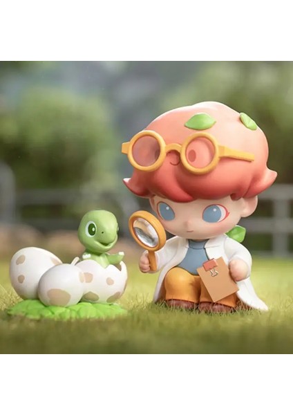 Dimoo Juric World Serisi Kutu Oyuncaklar Kutusu Mistery Figür Caja Sürpriz Kutusu Kawaii Oyuncaklar Model Doğum Günü Hediyesi Renk: Araştırmacı (Yurt Dışından)