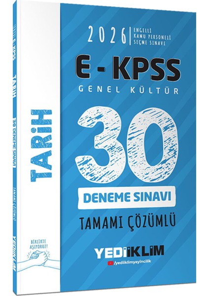 2026 E-Kpss Tüm Adaylar Için Tüm Dersler Tamamı Çözümlü 30 Deneme-Çözümlü 3 Deneme Hediye fırsatları