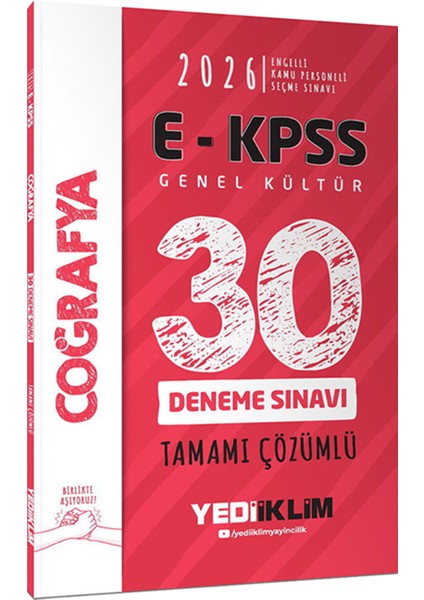 2026 E-Kpss Tüm Adaylar Için Tüm Dersler Tamamı Çözümlü 30 Deneme-Çözümlü 3 Deneme Hediye