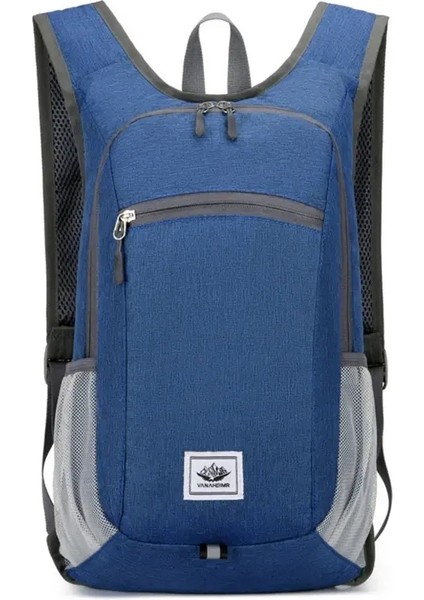 Taşınabilir Katlanabilir Sırt Çantası, Erkekler Kadınlar Ultralight Katlanır Çanta, Açık Tırmanış Bisiklet Yürüyüşü Sokak Çakası Daypackcolor: Siyah (Yurt Dışından)