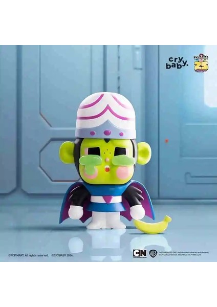 Pop Mart Crybaby x Power Kızlar Serisi Kutu Oyuncaklar Tahmin Tag Box Mistery Caixa Aksiyon Figürü Sürpriz Sevimli Modelcolor: Mojo Jojo (Yurt Dışından)