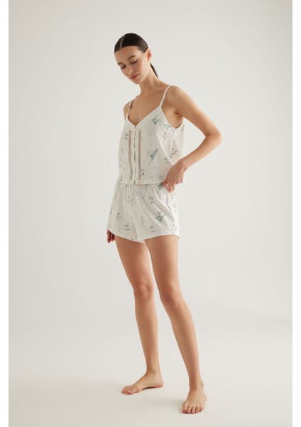 Kadın Pamuklu Şort Pijama Altı fiyatları