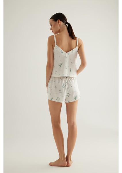 Kadın Pamuklu Şort Pijama Altı fırsatları