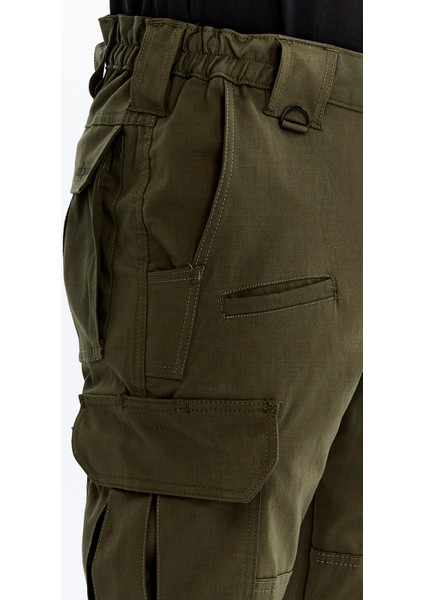Tokyo Model Likralı Outdoor Taktik Pantolon, Avcı, Kampçı Outdoor Pantolon Haki
