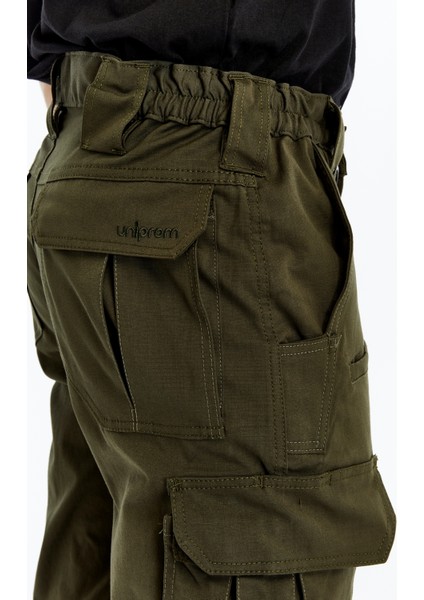 Tokyo Model Likralı Outdoor Taktik Pantolon, Avcı, Kampçı Outdoor Pantolon Haki