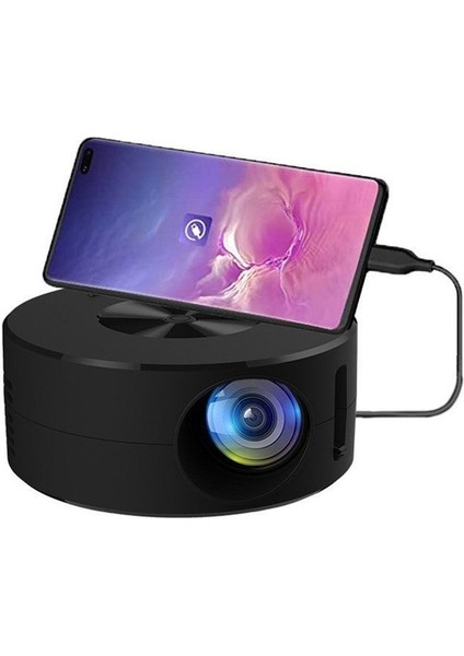 Mini Taşınabilir Projeksiyon Cihazı - Hdmı/usb Bağlantılı 100" Hd Telefon Projeksiyonu, 15 Ansı Lümen Ev Sinema (Yurt Dışından)