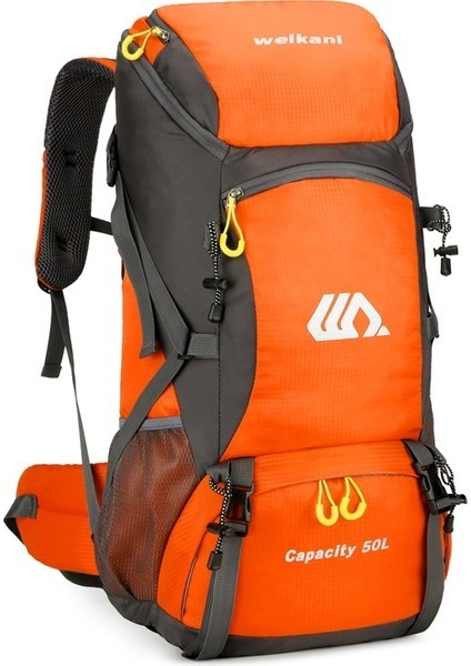 Açık Sırt Çantası Dağcılık Çantası 50L Yürüyüş Kamp Çantası Seyahat Sırt Çantası (Yurt Dışından)