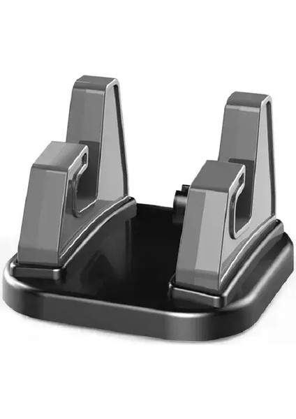 1pc 360 Derece Döndür Araba Cep Telefonu Tutucu Gösterge Tablosu Çıkma Evrensel Stand Montaj Braketi Cep Telefonu Araç Accsesorıesoresusun: Gri (Yurt Dışından)