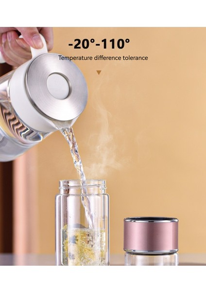 Çift Katmanlı Izole Çay Demleme Bardağı - 280ML Çay-Su Ayrıştırmalı (-20°c Ila 110°C) (Yurt Dışından) modelleri