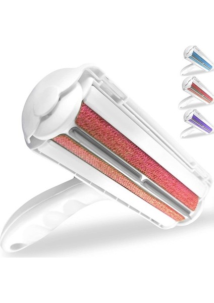 Chichie Puchie Hazneli Kedi Köpek Tüy Toplayıcı ve Toz Temizleyici Kırmızı (Yurt Dışından)