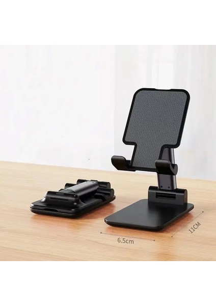 Katlanabilir Cep Telefonu Tutucu Standı Tablet Masa Montaj Tablosu Esnek Ayarlanabilir Masaüstü Canlı Tembel Braket Desteği Tüm Phonescolor: White1 (Yurt Dışından)