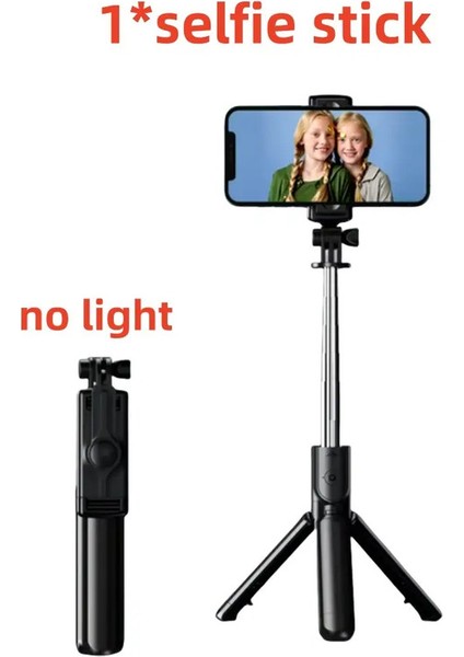 Fangtuosi Bluetooth Kablosuz Selfie Stick Mini Tripod Uzatılabilir Monopod Uzaktan Deklantı Iphone Samsung Xiaomi Telefon Holdercolor: Seçenek 1 (Yurt Dışından)