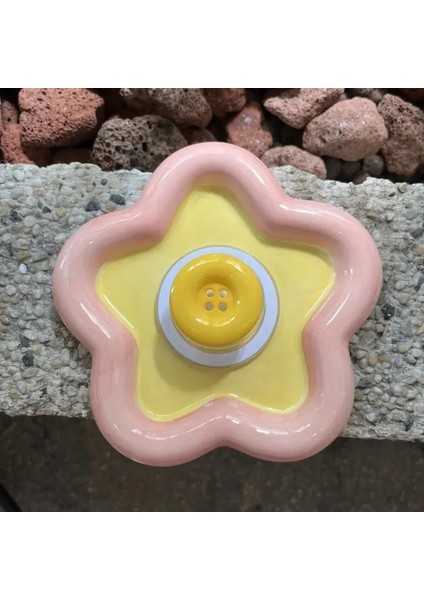 Koreli Sevimli Renk Düğmesi Manyetik Tutucu Grip Tok Griptok Telefon Stand Tutucu Iphone 16 Için Destek Pad Magsafe Akıllı Tok Renk: 6 (Yurt Dışından)