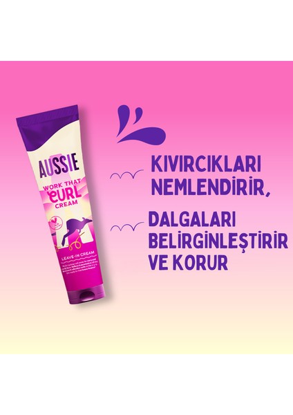 Work That Curl Dalgalı ve Kıvırcık Saçlar Için Durulanmayan Saç Kremi 160 ml modelleri