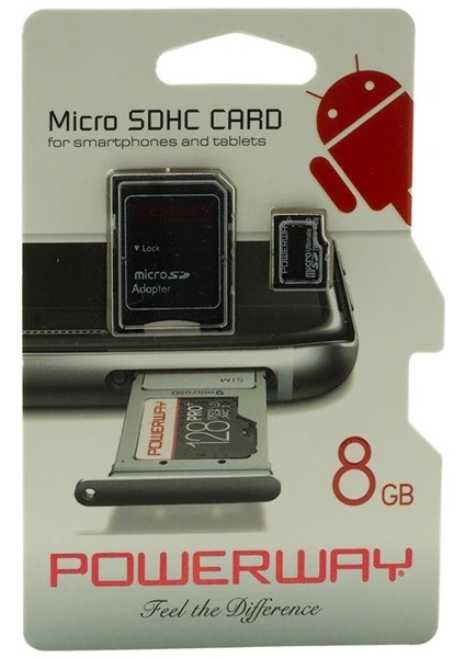 Mıcro 8gb Sd Hafıza Kartı (Class 10) (5047)