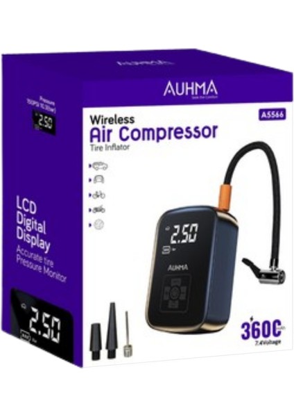 A5566 Araç Kablosuz Hava Pompası