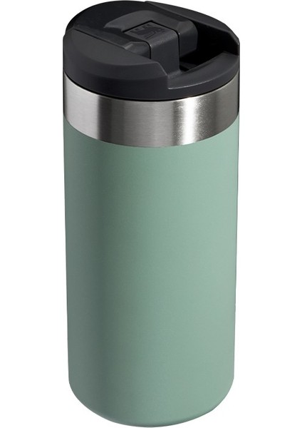 Kişiselleştirilebilir Stanley The Aerolight Transit Termos Bardak 0.35 Lt Yeşil Özel Isimli modelleri