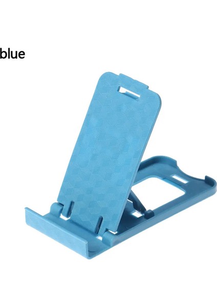 1pc 360 Rotasyon Telefon Tutucu Yüzük Katlanabilir Telefon Geri Stand Ultra Ince Çok Açılı Taşınabilir Masa Raf Metal Parmak Kickstand Renk: Mavi (Yurt Dışından)
