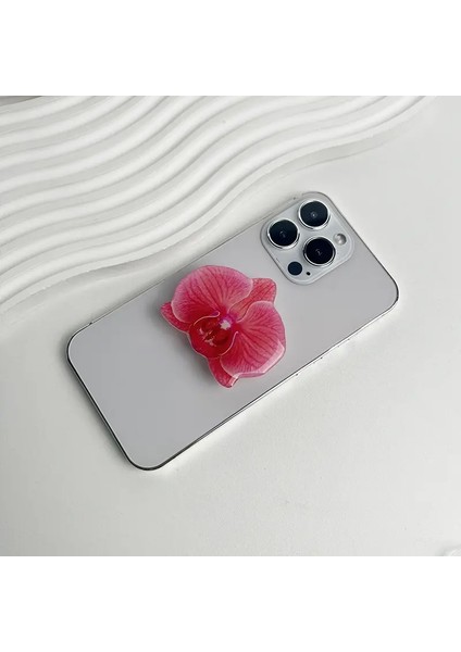 Akrilik Telefon Tutucu Universal Flower Şekilli Akıllı Telefon Destek Yüzüğü Katlanabilir Masaüstü Telefon Standı Rafı iPhone Huawei Xiaomicolor: S5 (Yurt Dışından)