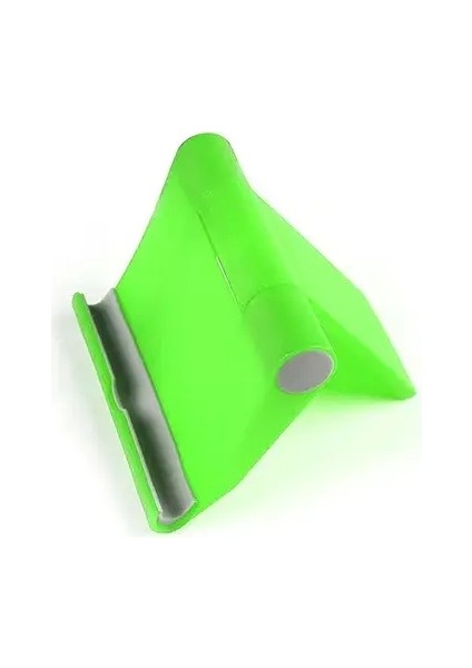 Evrensel Katlanabilir Masa Cep Telefonu Tutucu Montaj Cep Telefonu Tablet Masaüstü Braketi iPhone Mini/pro/max/artı Xiaomi Renk: C11-GREEN (Yurt Dışından)