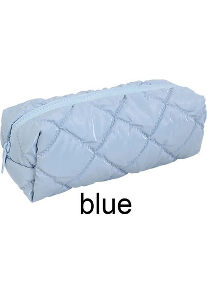 1 Pc Macaron Ekose Kalem Kılıfı, Taşınabilir Çok Fonksiyonlu Kalem Kılıfı Kırtasiye Ofis Malzemeleri Depolama Çantası, Friendcolor Için Hediye: Mavi (Yurt Dışından)