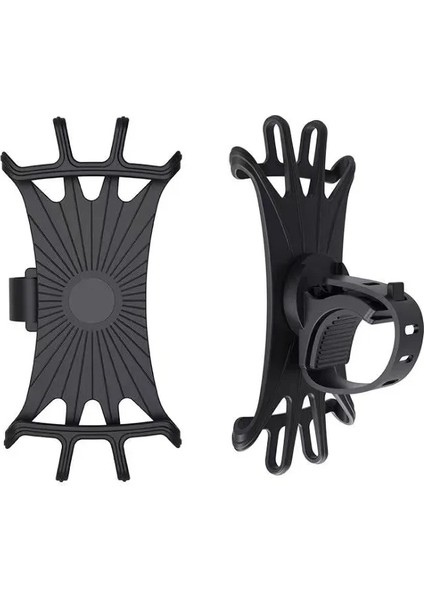 Iphone Için Universal Bisiklet Telefon Tutucu Samsung Motosiklet Mobil Cep Telefonu Tutucu Bisiklet Tale Klip Standı Gps Bracketcolor Mount: Siyah (Yurt Dışından)