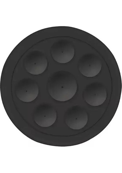 Manyetik Silikon Emme Kupası Telefon Mount Mini Çıkartma Braketi Evrensel Cep Telefonları Stand Eller Serbest Ayna Cep Telefonu Holdercolor: Siyah (Yurt Dışından)