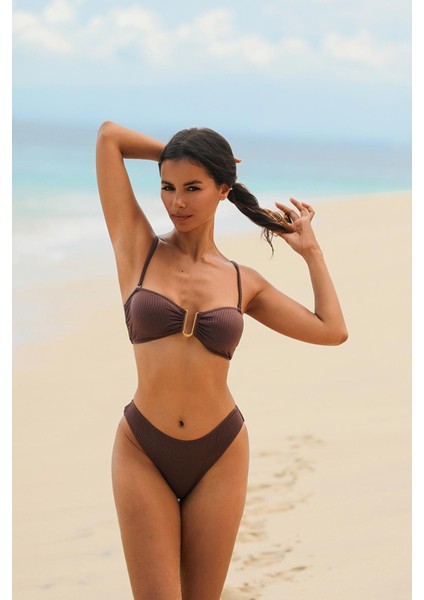Assos Mocha Straplez Çıkarılabilir Pedli Toparlayıcı Bikini Takım indirimleri