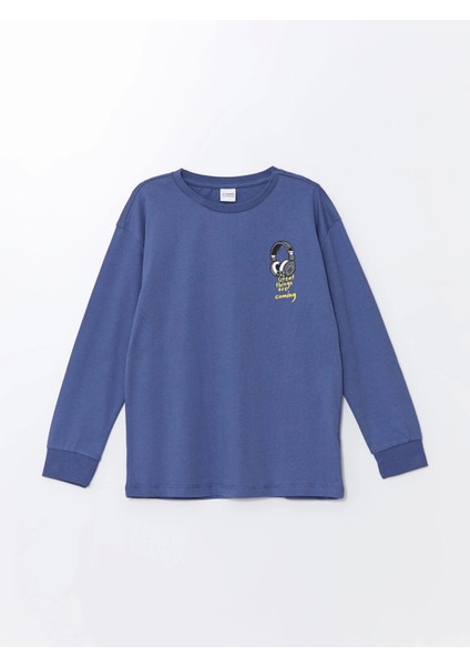 Lcw Kids Mavi Baskılı Erkek Çocuk Pijama Takımı fiyatları