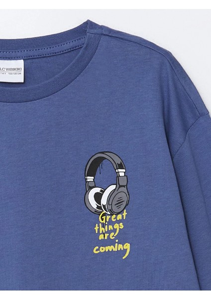 Lcw Kids Mavi Baskılı Erkek Çocuk Pijama Takımı modelleri