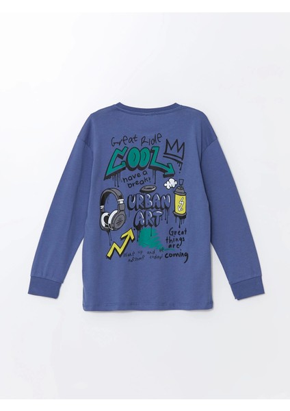 Lcw Kids Mavi Baskılı Erkek Çocuk Pijama Takımı fırsatları