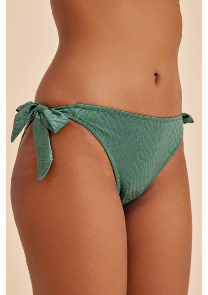 Bali Yeşil Dolgusuz Pedli Üçgen Yandan Bağlamalı Bikini Takım indirimleri