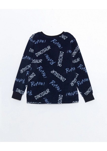 Lcw Kids Lacivert Bisiklet Yaka Polar Erkek Çocuk Pijama Takımı fırsatları