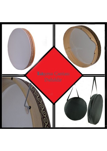 Çiftkat Akortlu Bendir (46 Cm) fırsatları