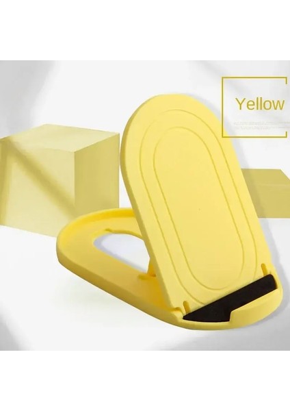 1pc Katlanabilir Cep Telefonu Standı Ayarlanabilir Masaüstü Telefon Sahibi Evrensel Taşınabilir Seyahat Cep Telefonu Sahipleri Iş Hediyesi Renk: Sarı (Yurt Dışından)