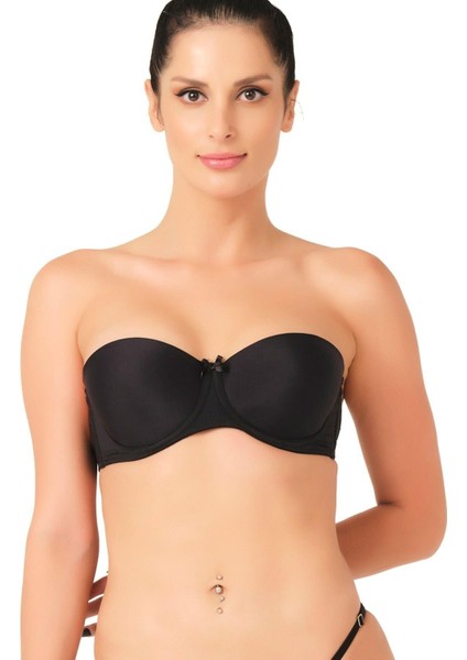 Siyah Mı Emay 701 Şeffaf Askılı Sütyen