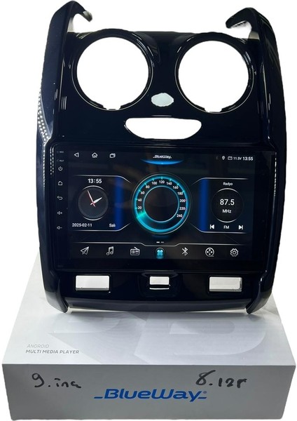 Dacia Duster 2013-2018 Blueway 8-128 Tam Profesyonel Oem Multimedia