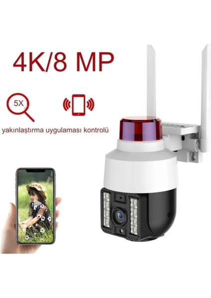 1080P Full Hd Su Geçirmez Çakarlı Otomatik Nesne Takip Uzaktan Canlı Güvenlik Izleme Özellikli Kamera modelleri